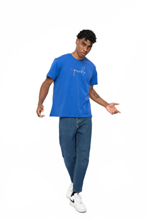 IMPOSSIBLE T-SHIRT BLUE