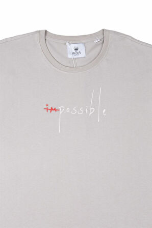 IMPOSSIBLE T-SHIRT GREY