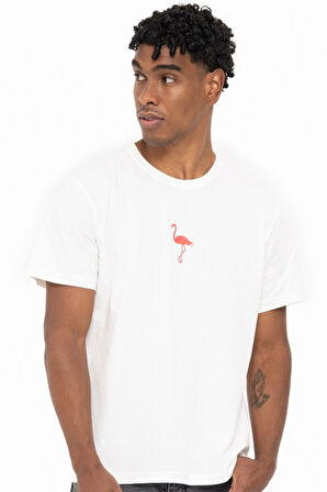 FLAMINGO T-SHIRT WHITE