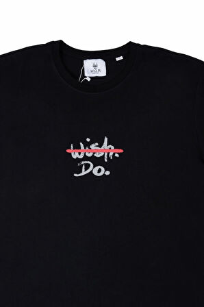 WISH-DO t-shirt BLACK 