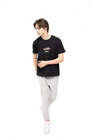 WISH-DO t-shirt BLACK 