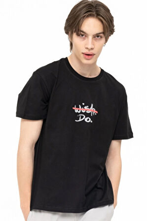 WISH-DO T-SHIRT BLACK 