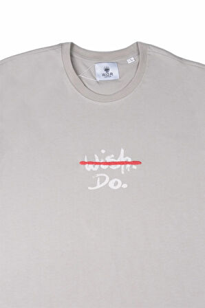 WISH-DO t-shirt GREY