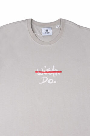 WISH-DO T-SHIRT GREY