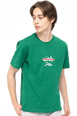 WISH-DO T-SHIRT GREEN