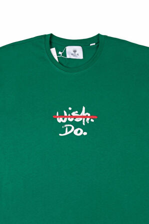 WISH-DO T-SHIRT GREEN