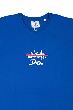 WISH-DO T-SHIRT BLUE