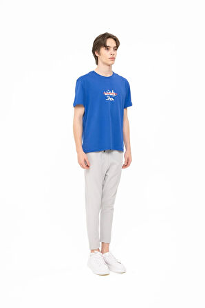 WISH-DO t-shirt BLUE