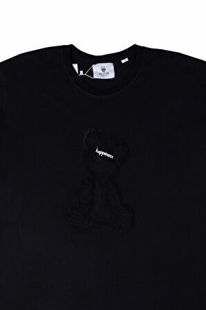 HAPPINESS T-SHIRT BLACK