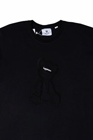 HAPPINESS T-SHIRT BLACK