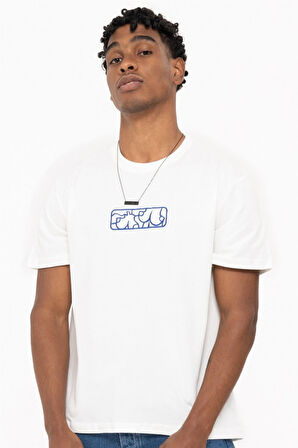 PLEASURE t-shirt WHITE