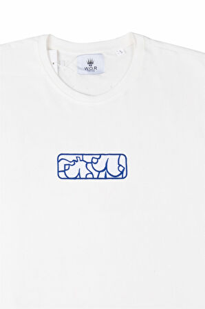 PLEASURE t-shirt WHITE