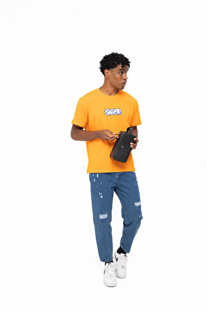 PLEASURE T-SHIRT ORANGE