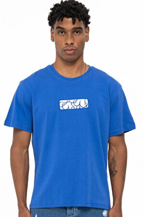 PLEASURE T-SHIRT BLUE