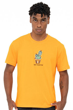 CACTUS t-shirt ORANGE
