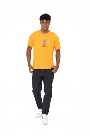 CACTUS t-shirt ORANGE
