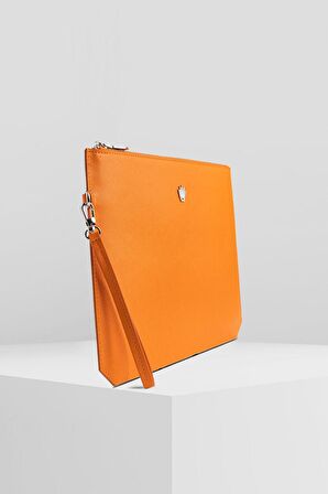 CLUTCH ORANGE EL ÇANTASI