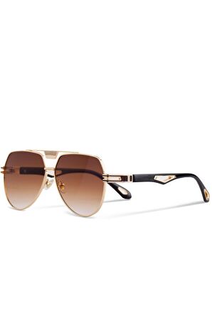 ROYAL EYEWEAR RE2213 GOLD KAHVERENGİ UNİSEX GÜNEŞ GÖZLÜĞÜ