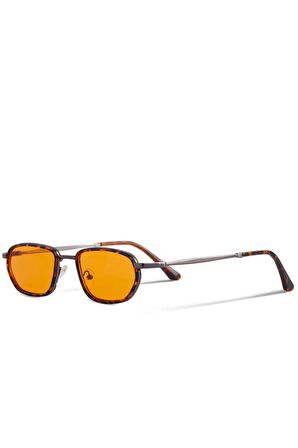 ROYAL EYEWEAR RE070 TURUNCU-LEOPAR GÜNEŞ GÖZLÜĞÜ