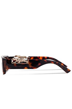 ROYAL EYEWEAR RE85 LEOPAR KAHVERENGİ GÜNEŞ GÖZLÜĞÜ