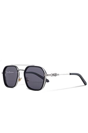 ROYAL EYEWEAR RE0040 METALİK-SİYAH UNİSEX GÜNEŞ GÖZLÜĞÜ