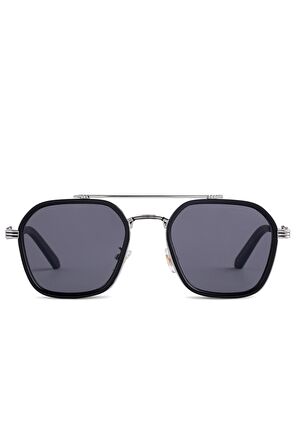 ROYAL EYEWEAR RE0040 METALİK-SİYAH UNİSEX GÜNEŞ GÖZLÜĞÜ