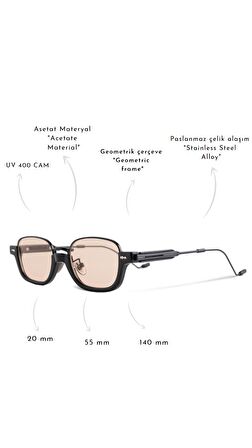 ROYAL EYEWEAR RE33484 TURUNCU UNİSEX GÜNEŞ GÖZLÜĞÜ