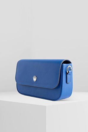 FLAP MAVİ UNISEX EL ÇANTASI