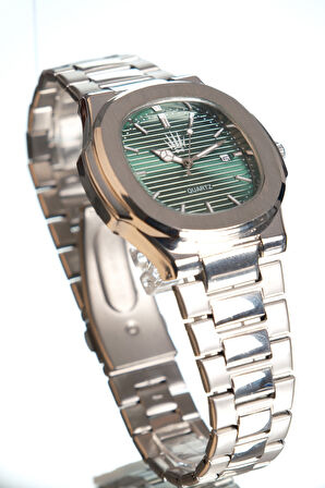 Nautilus Silver Green Kol Saati