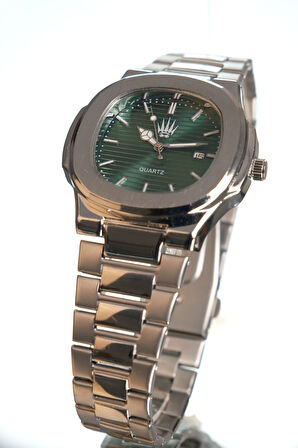 Nautilus Silver Green Kol Saati