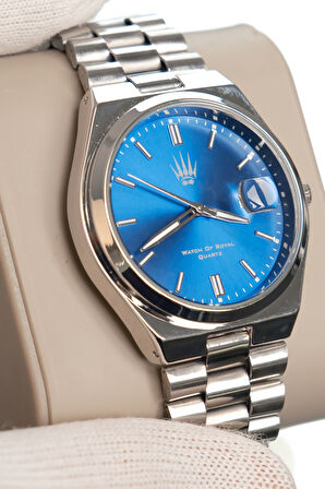 Ocean Silver Blue Kol Saati