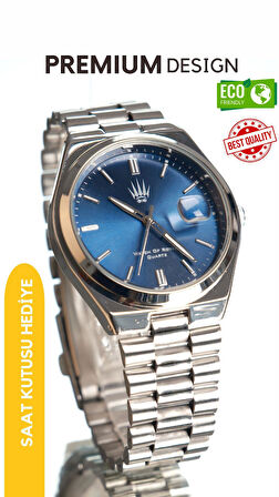 Ocean Silver Blue Kol Saati