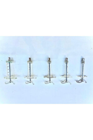 Hayvanlar İçin Kaynatılabilir Mika Enjektör Şırınga 50 cc