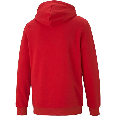 Puma Ess Big Logo Hoodie Erkek Sweatshirt High Risk Red - 58668811