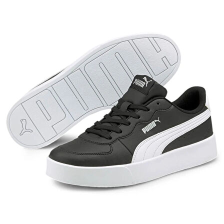 Puma Skye Clean Black-Puma-Silver Kadın Günlük Ayakkabı 38014701