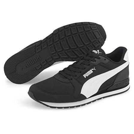 Puma St Runner V3 Mesh Puma Black-Puma White Unisex Günlük Ayakkabı 38464001