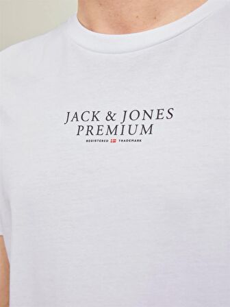 Jack&Jones Premıum Jprbluarchıe Ss Tee Crew Neck  Erkek T-Shirt