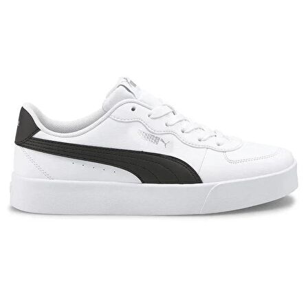 Puma Skye Clean Puma White-Puma Black Kadın Günlük Ayakkabı 38014704