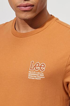 Lee Bisiklet Yaka T-shirt L69JFQ99