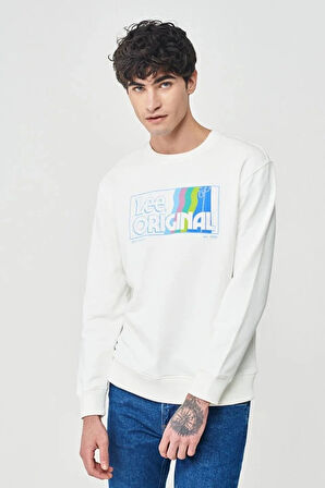 Lee Bisiklet Yaka Sweatshirt LL20FRNQ