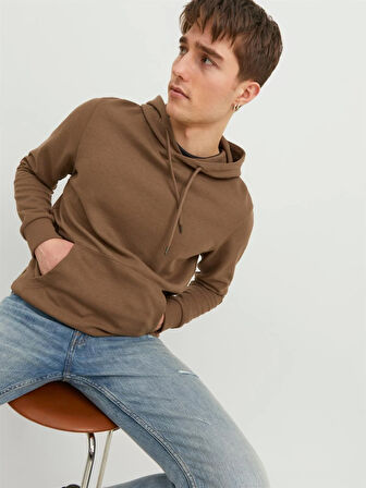 Jack&Jones Jjebasıc Sweat Hood Noos Erkek Sweatshirt 12182537