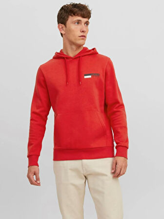 Jack&Jones Essentıals Jjecorp Logo Sweat Hood Play Noos Erkek Sweatshirt 12233599