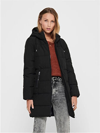 Only Onldolly Long Puffer Coat Otw Noos Kadın Mont 15205369