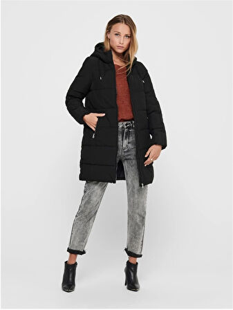 Only Onldolly Long Puffer Coat Otw Noos Kadın Mont 15205369