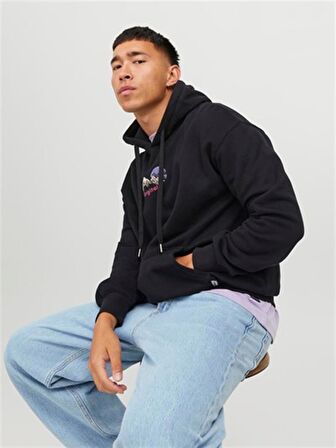 Jack&Jones Orıgınals Jorsılverlake  Hood Erkek Sweatshirt 12242357