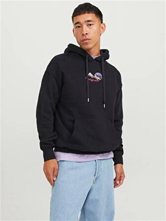 Jack&Jones Orıgınals Jorsılverlake  Hood Erkek Sweatshirt 12242357