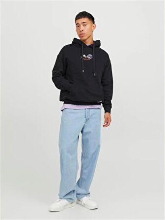 Jack&Jones Orıgınals Jorsılverlake  Hood Erkek Sweatshirt 12242357