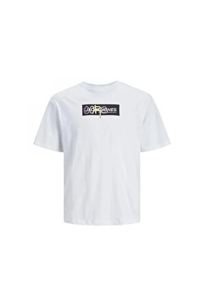 Jack&Jones Core Jcoaop Prınt Tee Ss Crew Neck Erkek T-Shirt 12253477