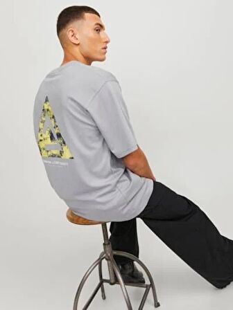 Jack&Jones  Jcotrıangle Tee Ss Crew Neck Sn Erkek T-Shirt 12253435