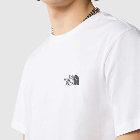 M S/S Sımple Dome Erkek T-Shirt NF0A87NGFN41